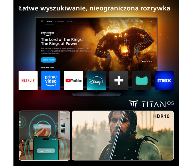 PHILIPS 32PFS6000 32" LED HD Titan OS - 1357121 - zdjęcie 10
